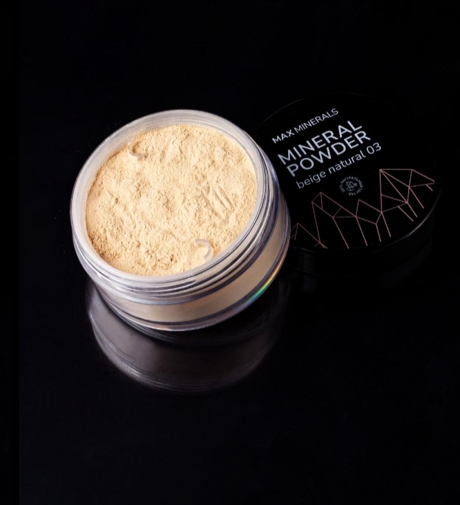 Минеральная пудра MaxMinerals Для лица Biege Natural | отзывы