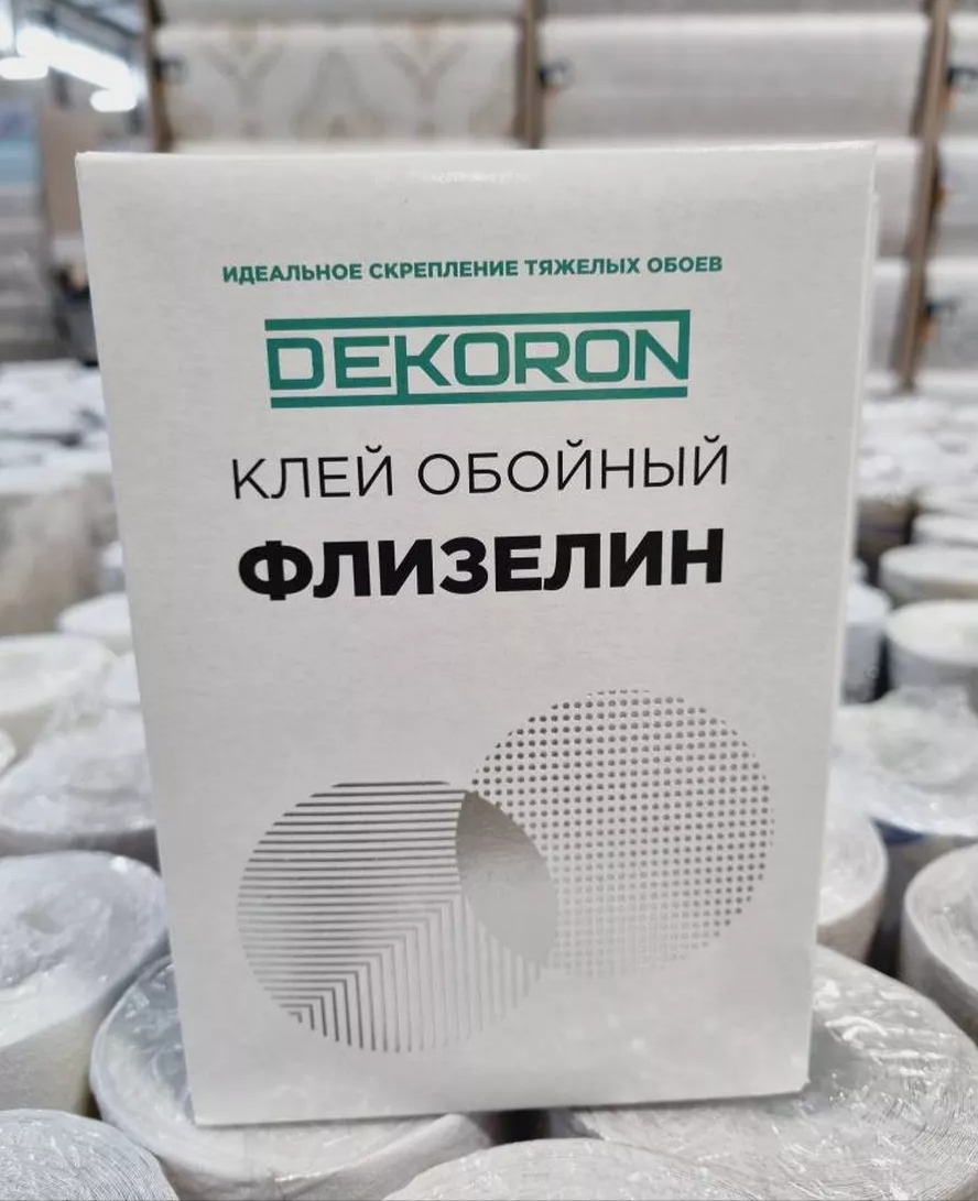 Клей для обоев флизелин Dekoron | отзывы